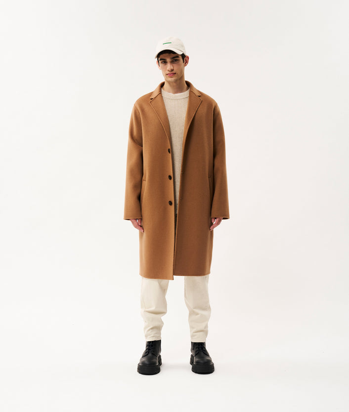 10days Brighton soft wool coat camel