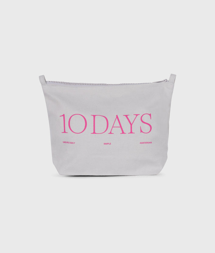 10days canvas 10DAYS pouch stone