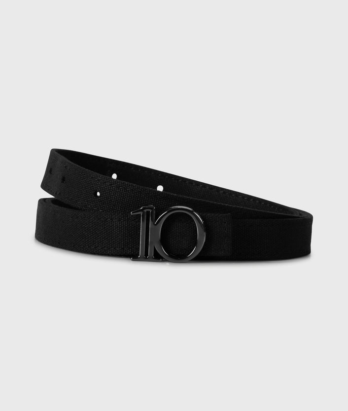 10days canvas belt black