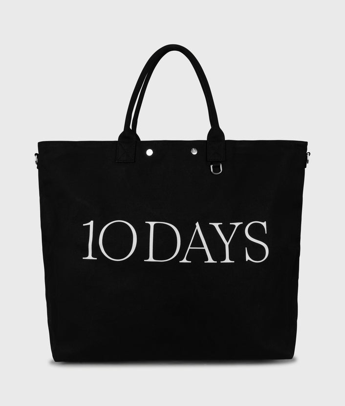 10days canvas shopper black