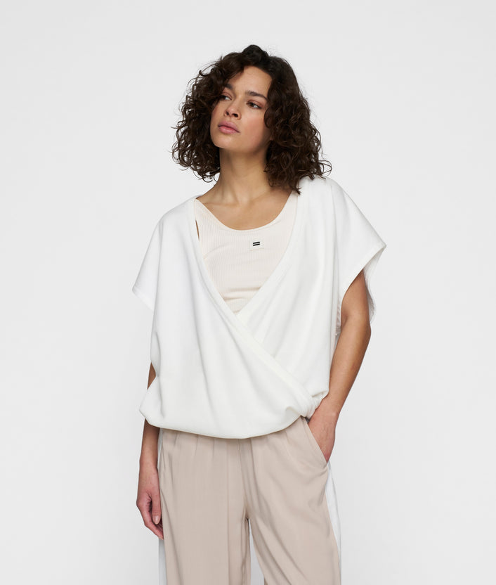 10days dance top ecru