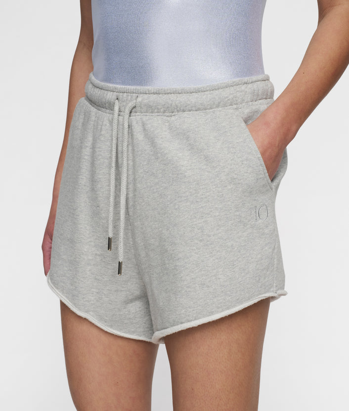 10days easy shorts light grey melee