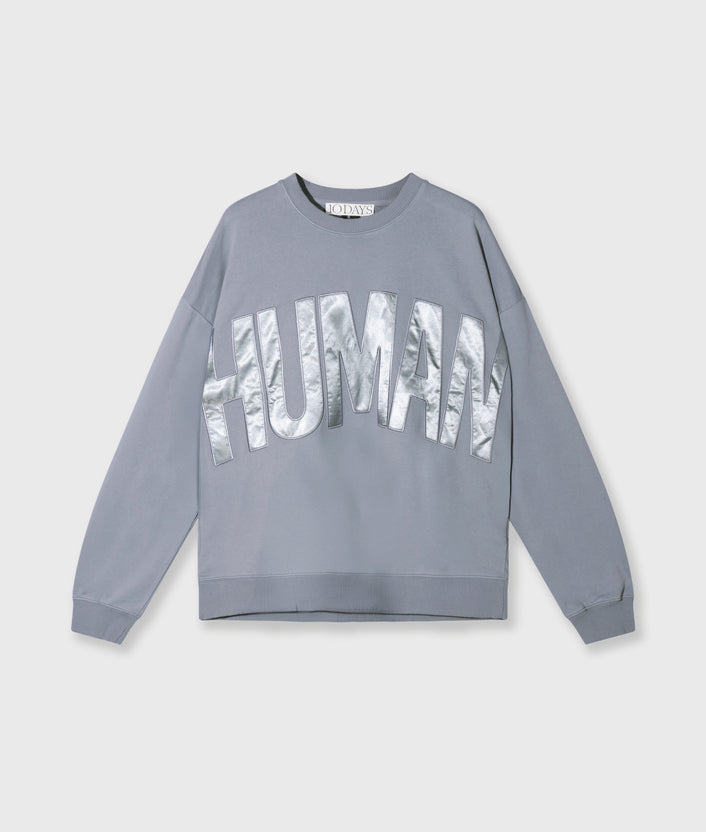 10days human fleece sweater
