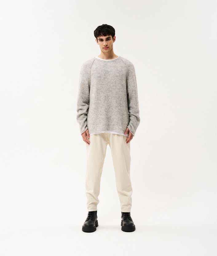 10days Jace knit sweater light grey melee