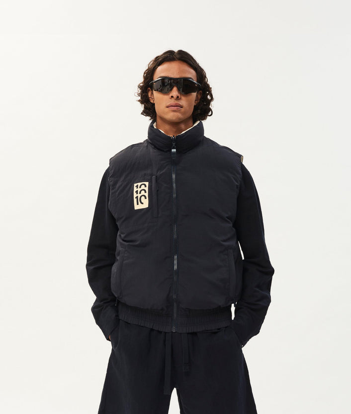 10days Jack recycled bodywarmer dark blue