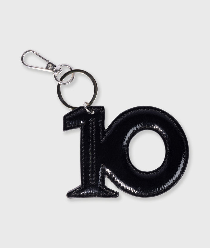 10days keychain 10 black