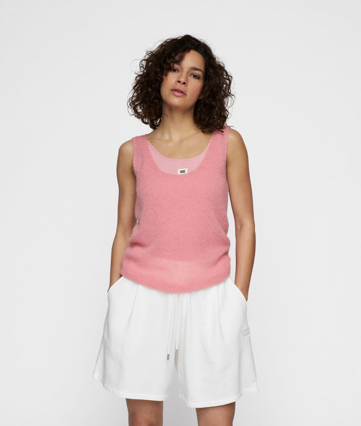 10days knit top bright raspberry