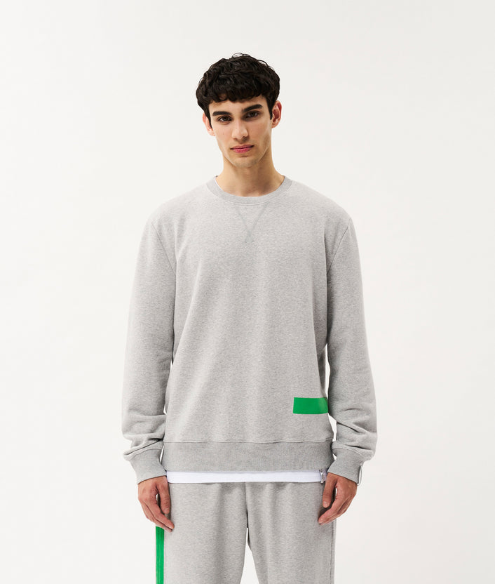 10days Manu sweater light grey melee