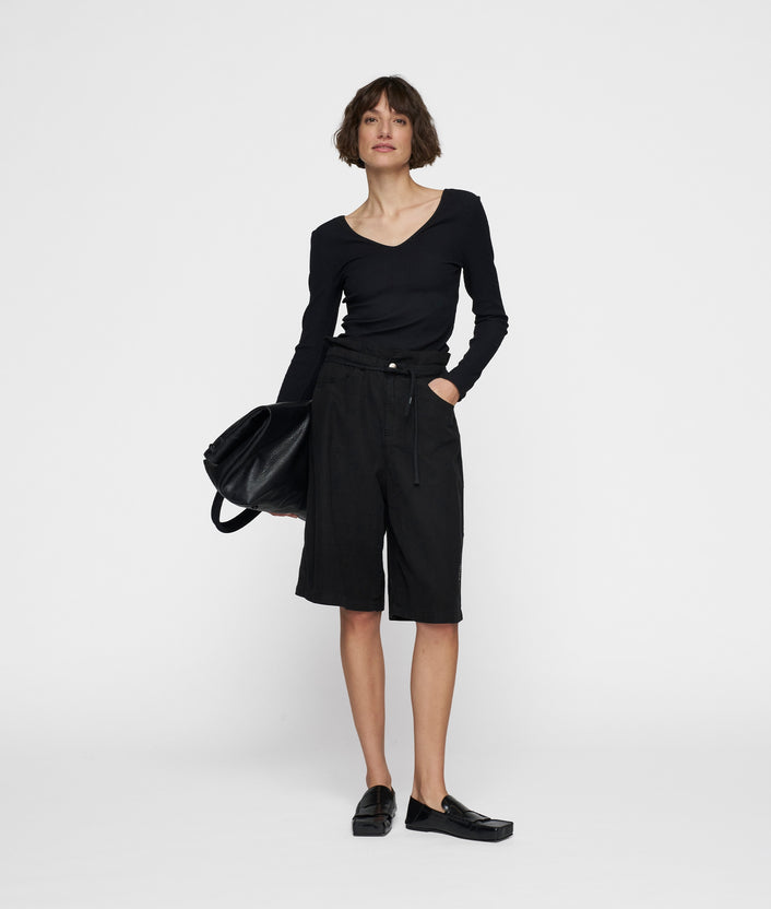 10days paperbag bermuda black