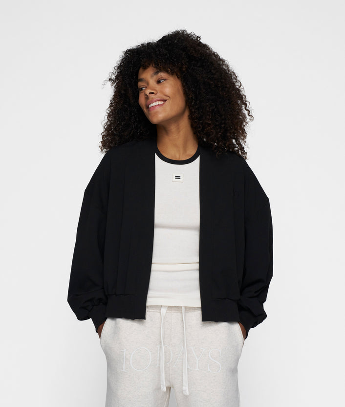 10days reversible bomber blazer black