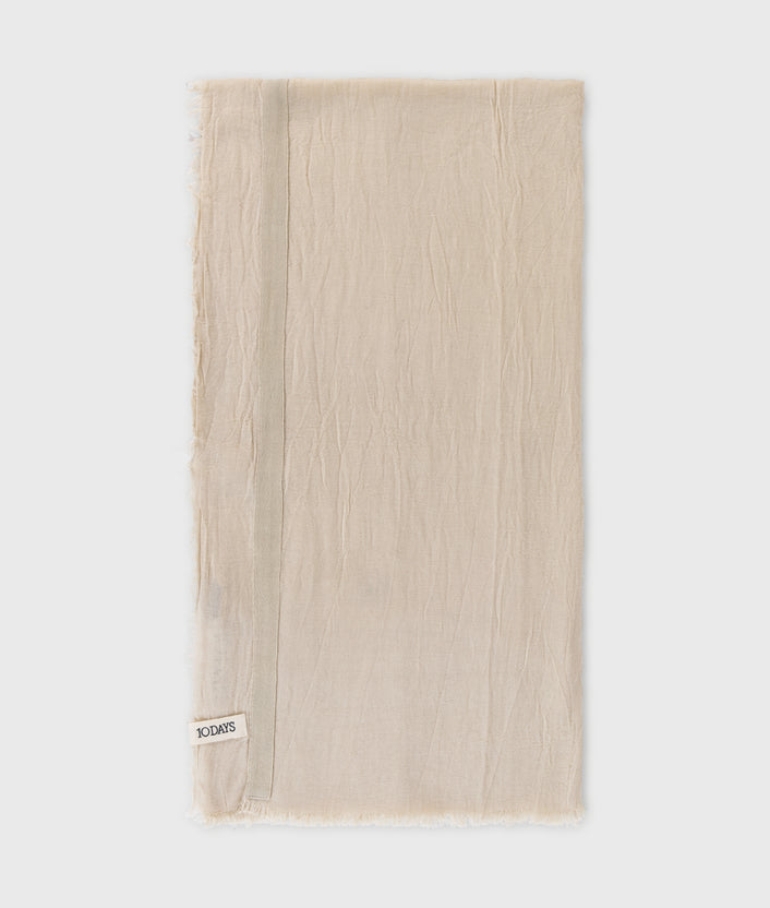 10days scarf cotton crepe rope