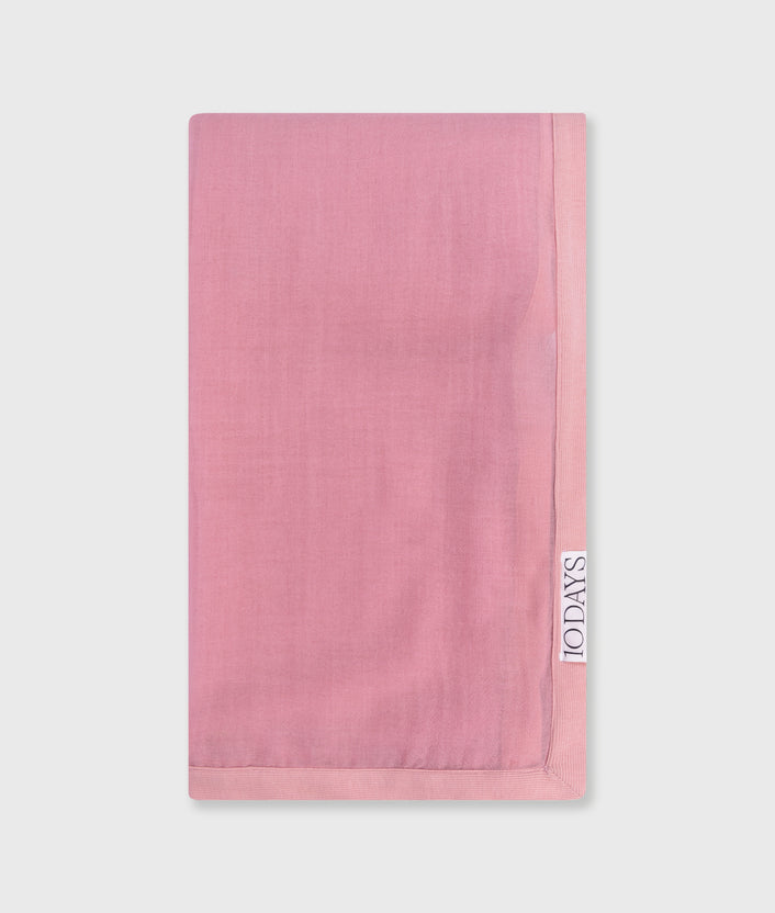 10days scarf rib raspberry