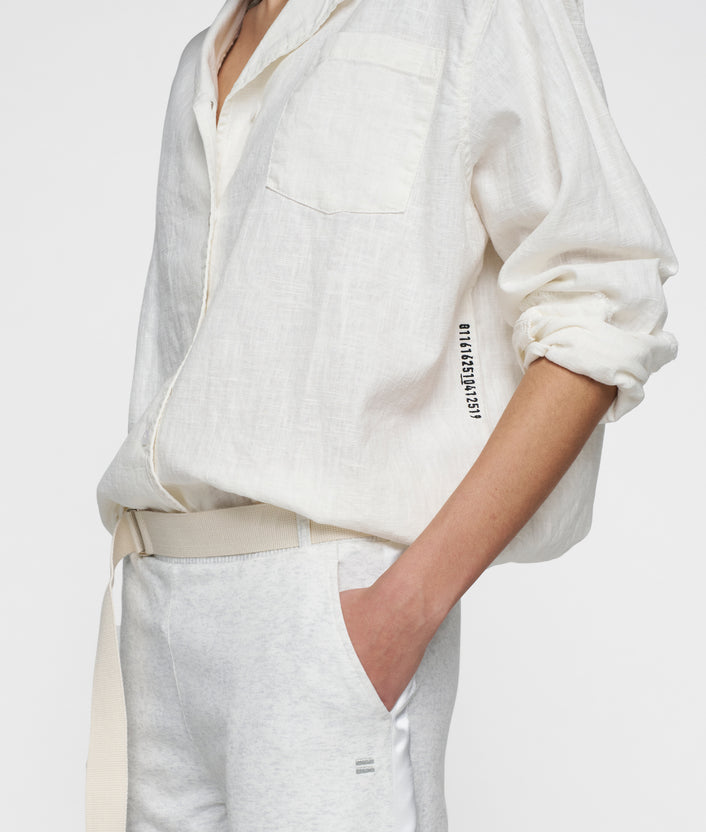 10days shirt linen ecru