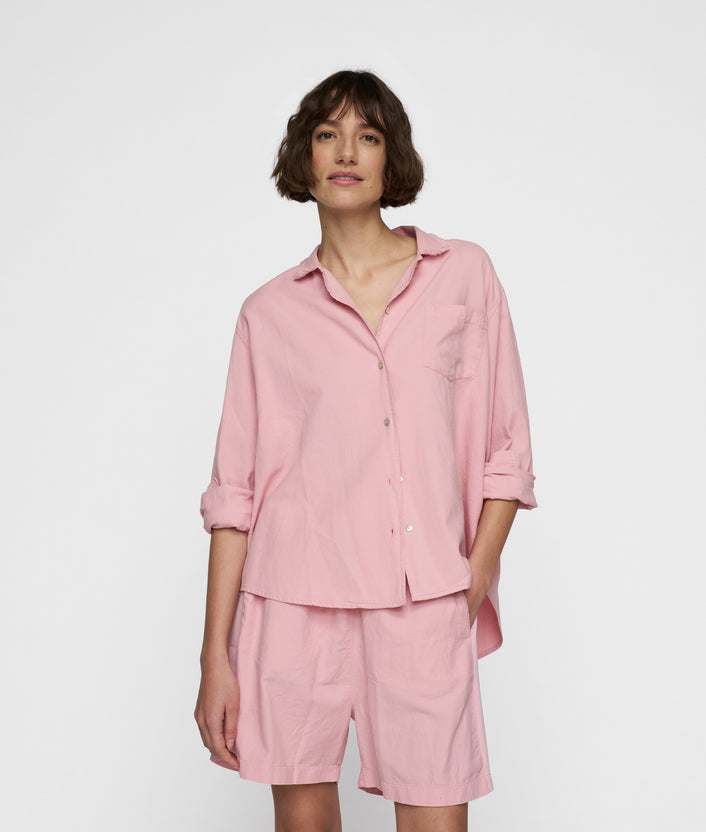 10days shirt pique bright raspberry