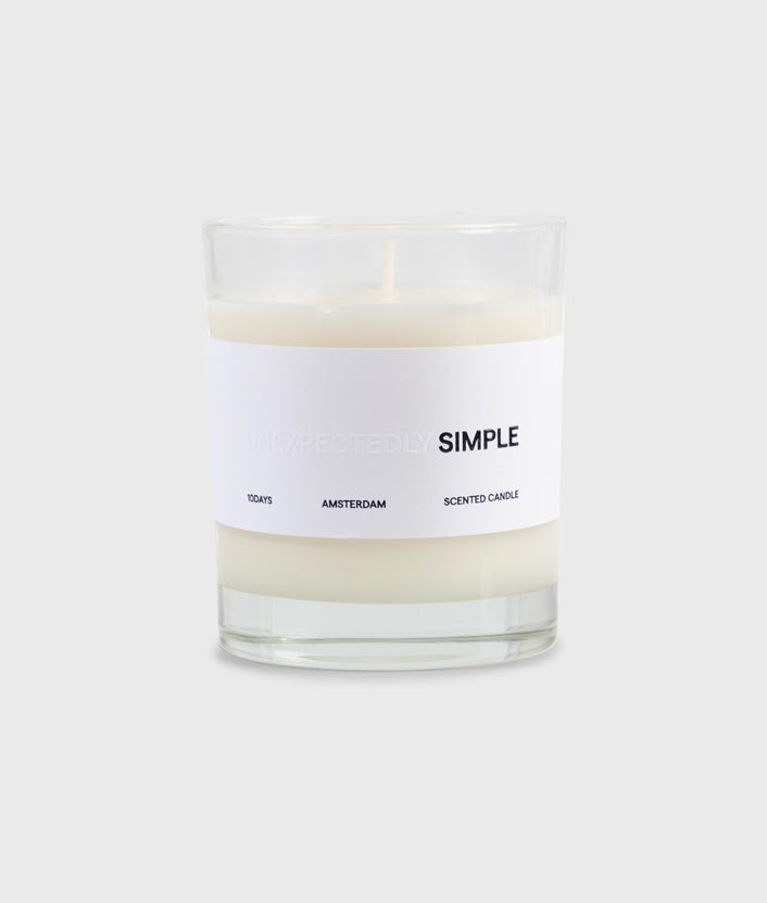 10days simple scented candle multicolor