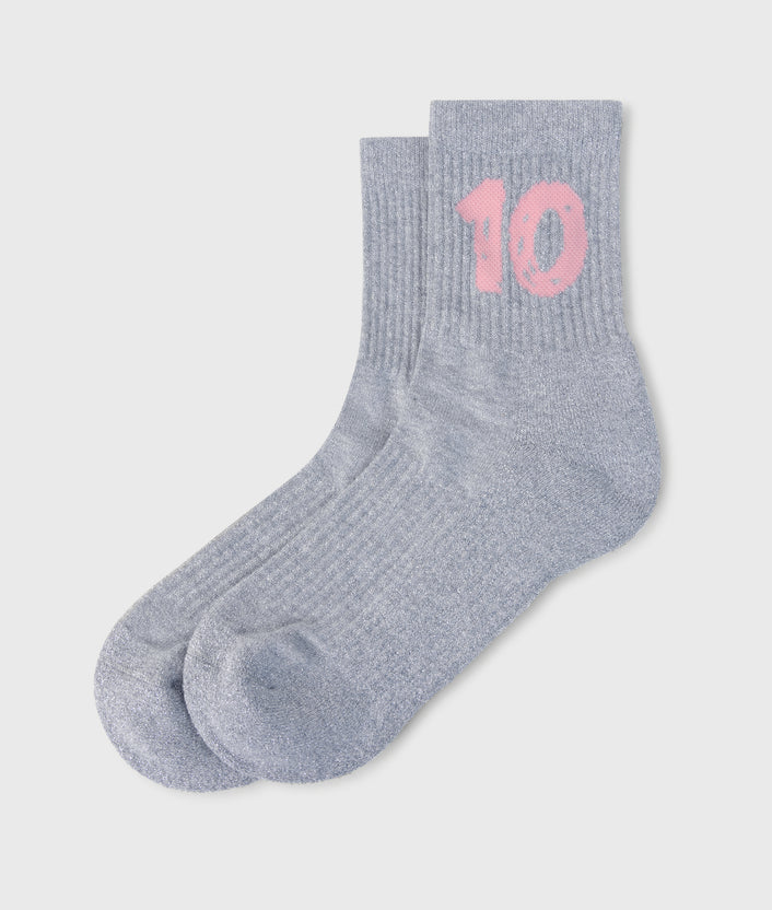 10days socks 10 silver