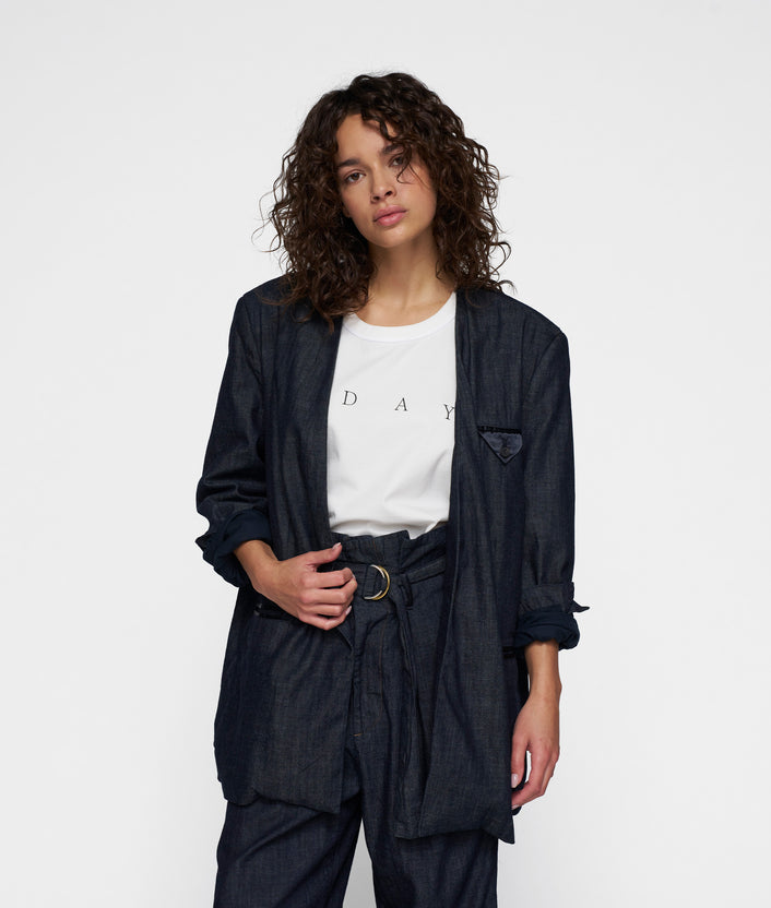 10days statement blazer yale blue