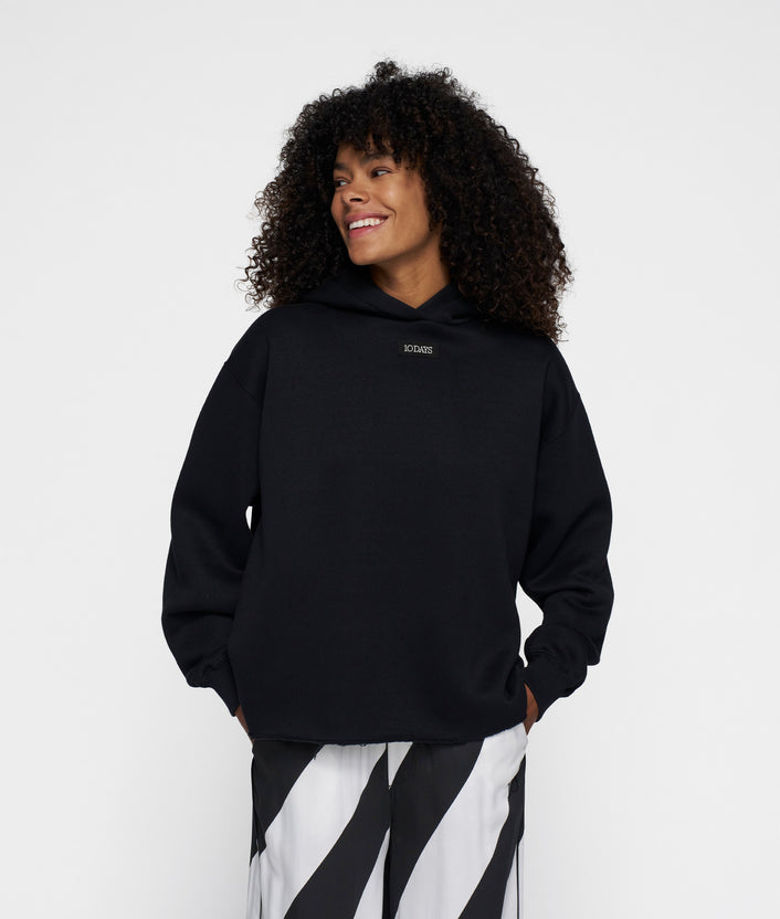 10days statement hoodie black