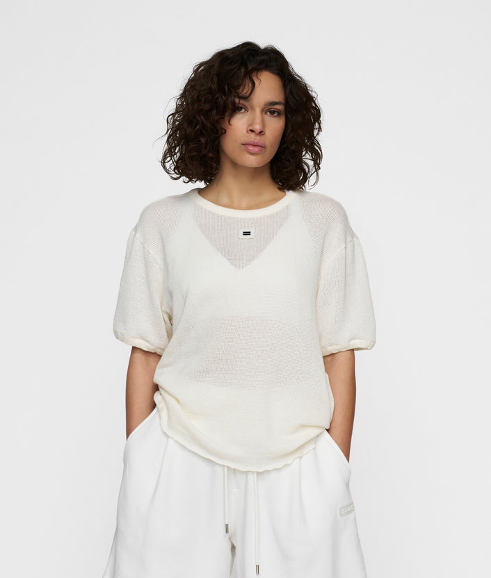 10days tee mesh ecru