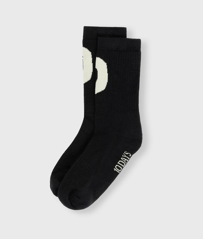 10days THE SOCKS 10 black