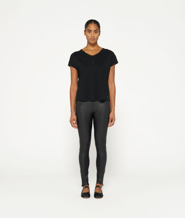 10days THE V-NECK TEE black