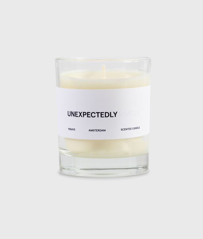 10days unexpectedly scented candle multicolor