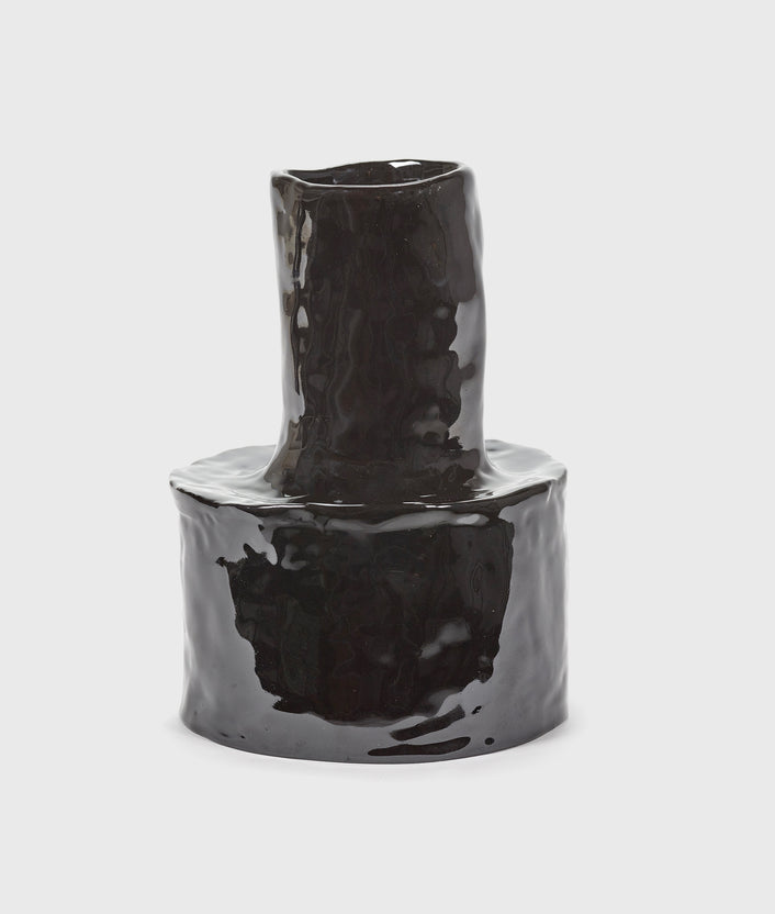 10days Vase 5 Héléna 19CM black