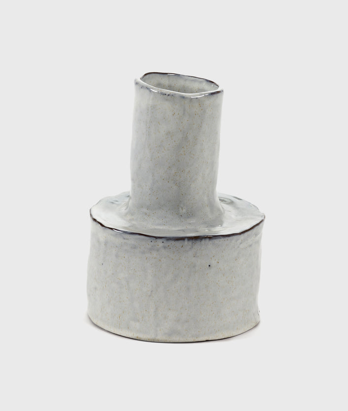 10days Vase 5 Héléna white 19CM white