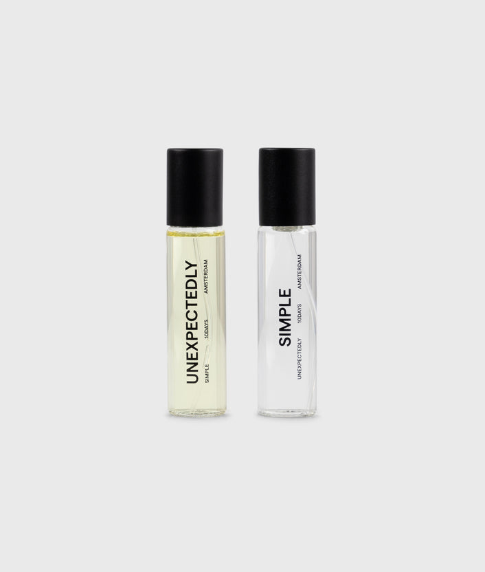 10days travel set unexpectedly simple eau de parfum multicolor