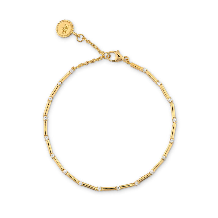 24kae Armband met kleine steentjes - 22468Y