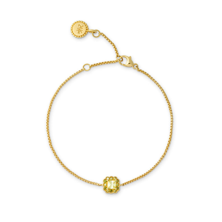 24kae Armband met vintage look ornament - 22457Y