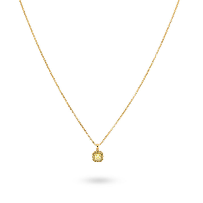 24kae Halsketting met gekleurde stenen - 32463Y