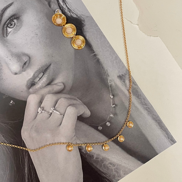 24kae Ketting Met Bedels - 32490Y