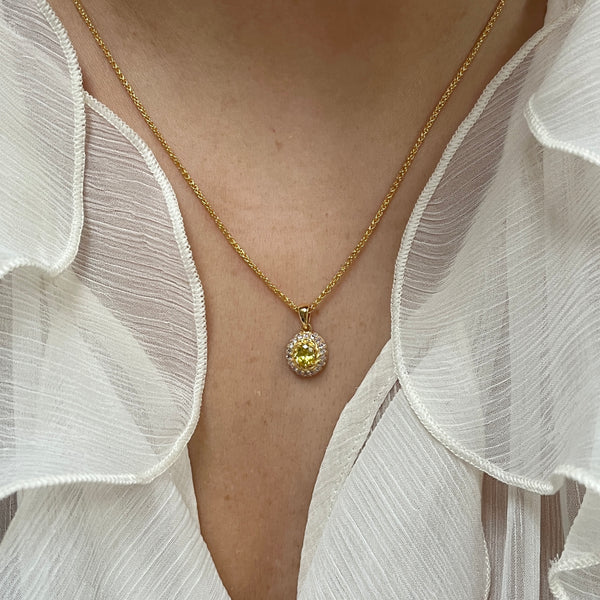 24kae Ketting Met Vintage Look Ornament - 32486Y