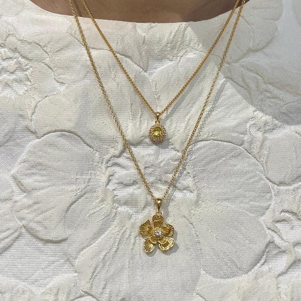 24kae Ketting Met Vintage Look Ornament - 32486Y