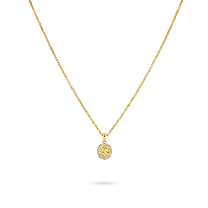 24kae Ketting met vintage look ornament - 32486Y