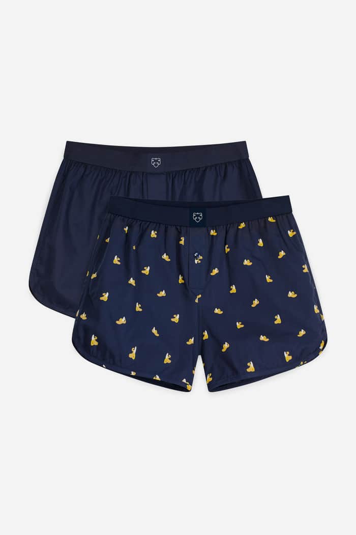 a dam underwear 2x Navy Shorts