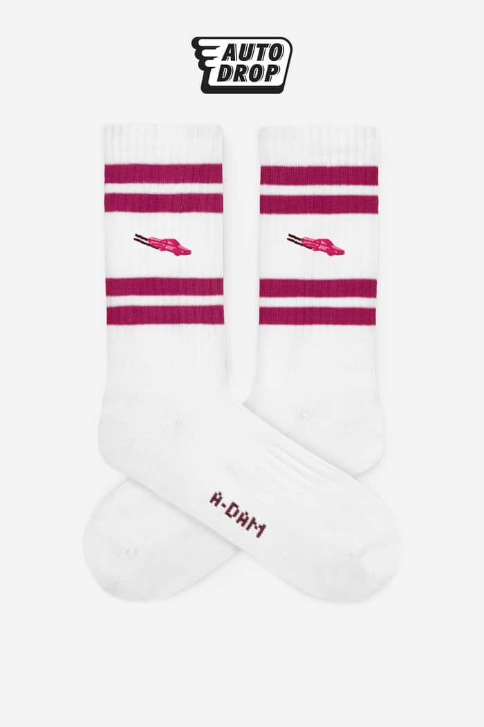 a dam underwear A-dam x Autodrop Crew Socks