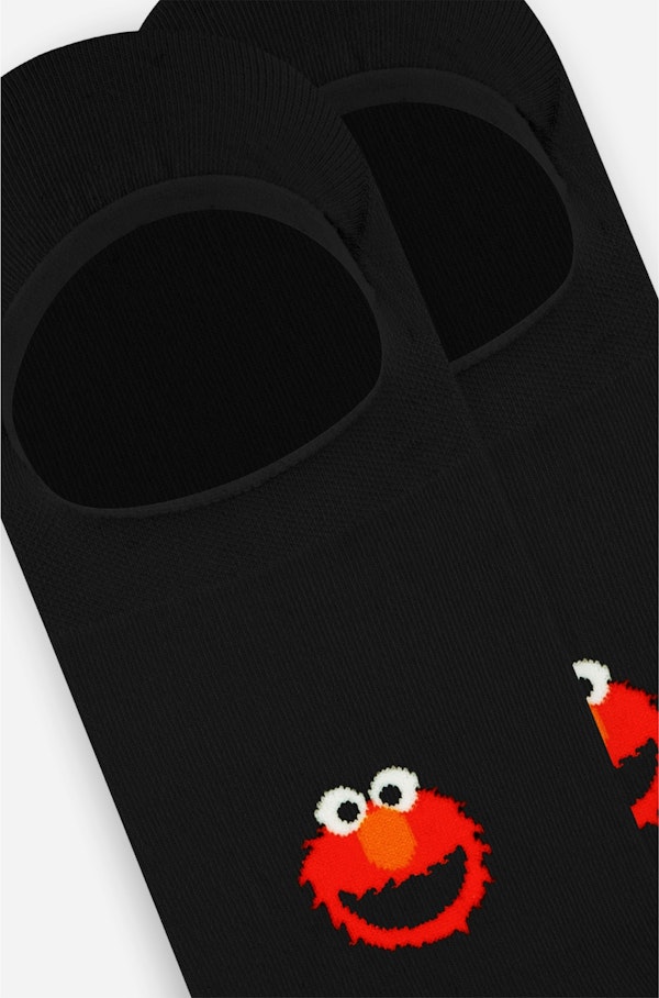 A Dam Underwear Black Elmo
