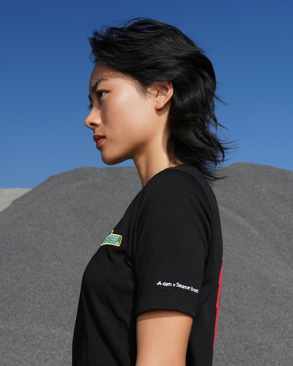 A Dam Underwear Black Elmo