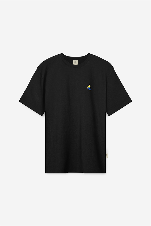 A Dam Underwear Black Tee Milkmaid