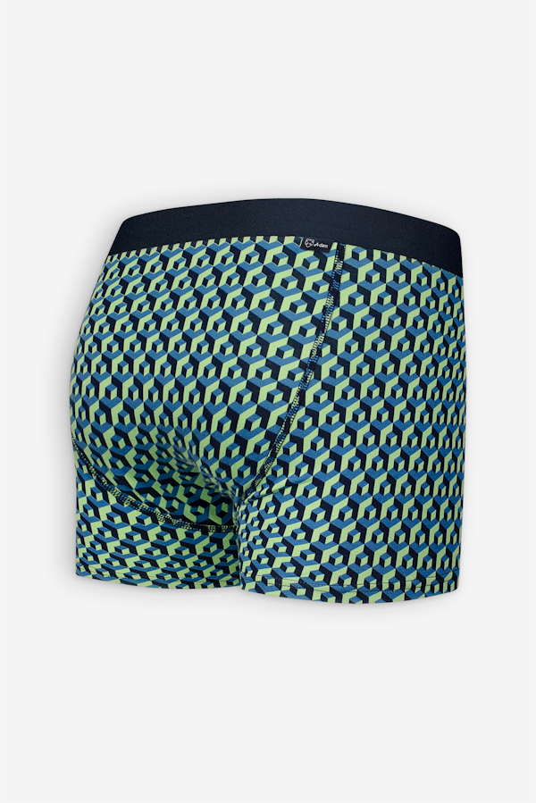 A Dam Underwear Blue Blocks