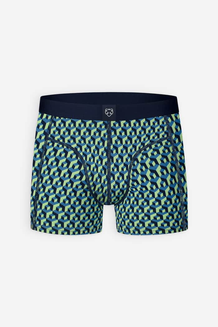 a dam underwear Blue Blocks