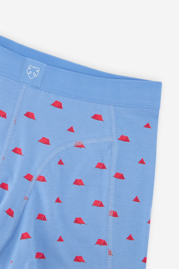 A Dam Underwear Blue Tents