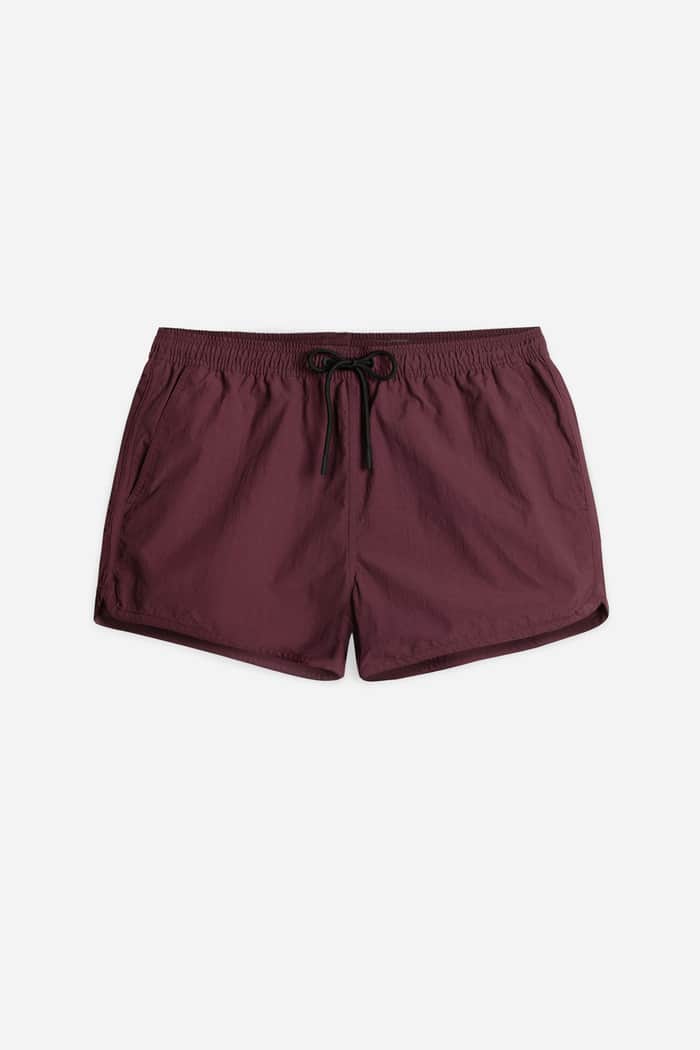 a dam underwear Burgundy Solid