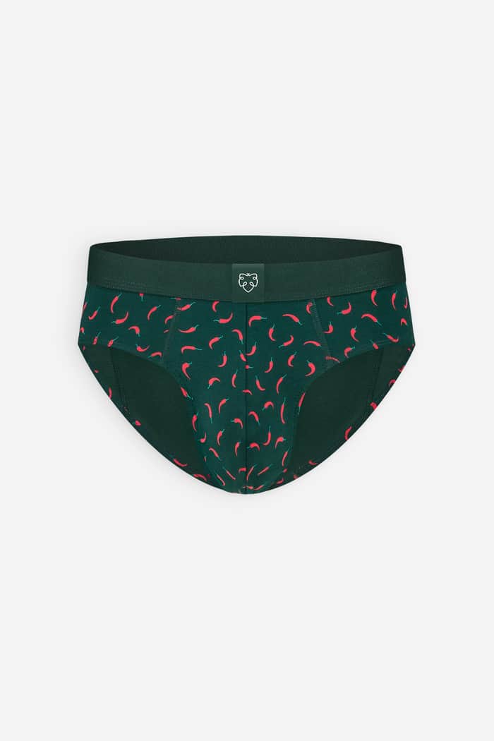 a dam underwear Green Red Peppers