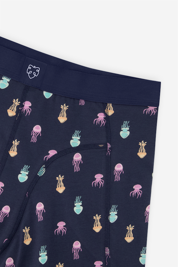 A Dam Underwear Navy Jellyfish