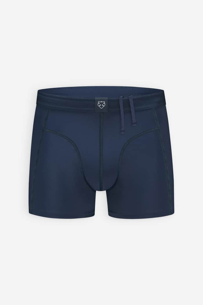 a dam underwear Navy Swim Boxer Brief