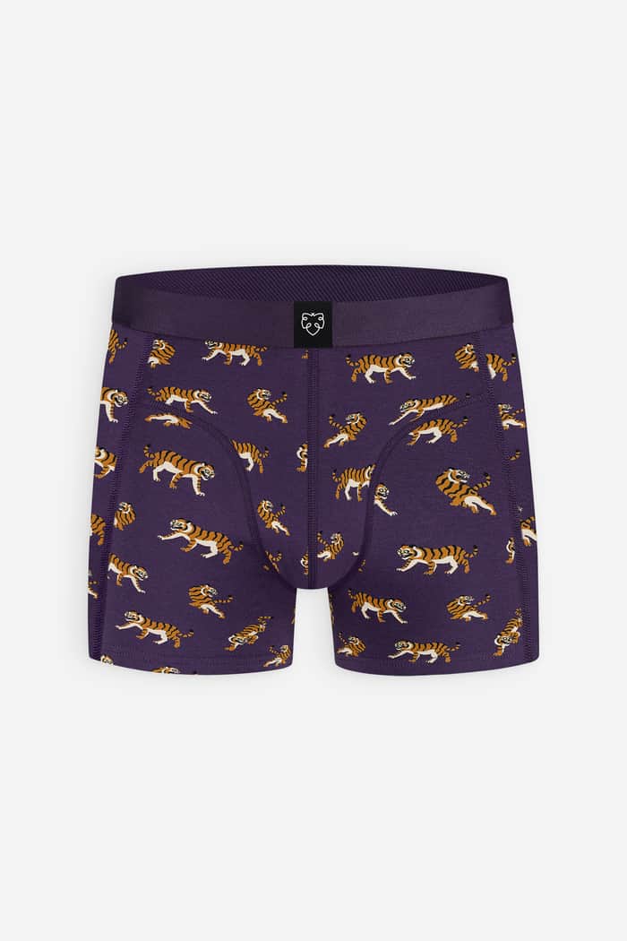 a dam underwear Purple Tigers
