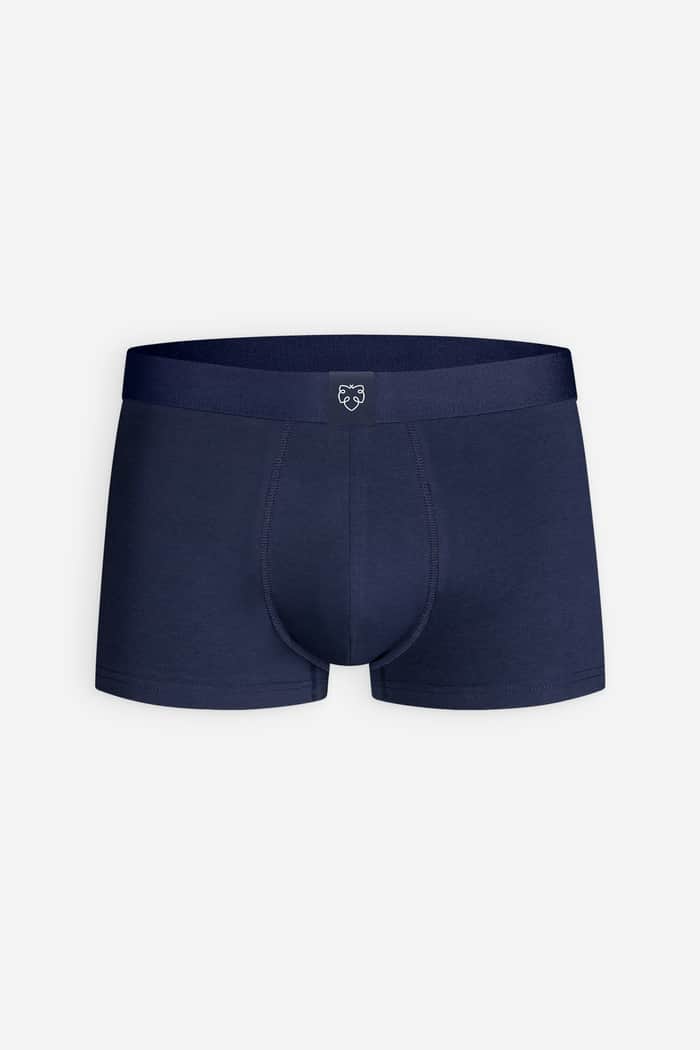 a dam underwear Solid Navy Trunk
